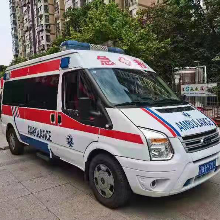 岢岚长途救护车护送病人返乡